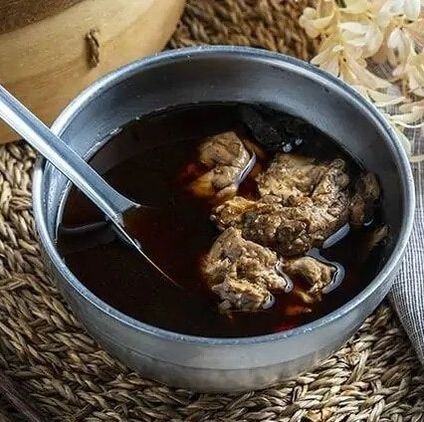 四物豬腦湯